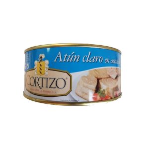 Lata de atun claro Cortizo grande RO-1000 1kg.