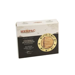 Ventresca de atún rojo en aceite de oliva Herpac 245 g.
