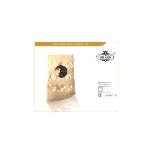 Cuña de queso Italiano Gran Conte Nero 1000 g. 30 meses de curación