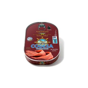 Filetes de anchoa serie oro de Codesa 190 g.