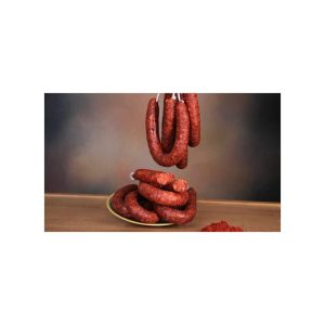 Chorizo dulce casero de herradura Cruz bandeja de 3 kg. aproximado.