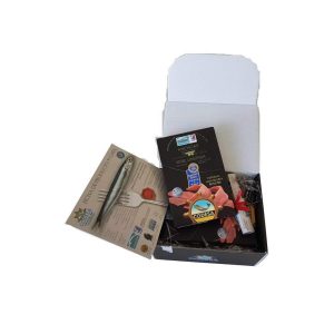 Estuche de 4 latas de Anchoas Codesa Serie Limitada LH-120 8 filetes por lata.