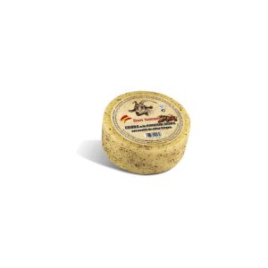 Queso de cabra curado a la pimienta negra con aceite de oliva virgen 525 gr.