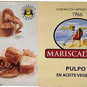 Polpo in olio vegetale OL-120 Mariscadora