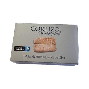 Filetes de atum em azeite Alta seleção de Cortizo RR-120