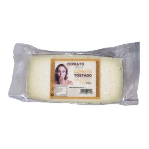 Medio queso tostado viejo de Cerrato 1,4 aprox.