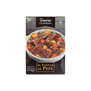 Yantar de Pepe's veal a la jardinera 415 g.