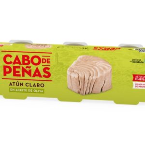 Atún claro en aceite de oliva PACK-3 Cabo de Peñas
