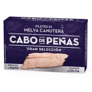 Filetes de melva canutera en aceite de oliva Cabo de Peñas