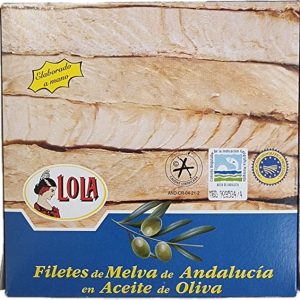 Filetes de melva de Andalucía en aceite de oliva Lola