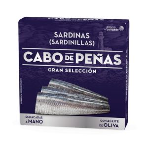 Piccole sardine di Cabo de Peñas, ampia scelta