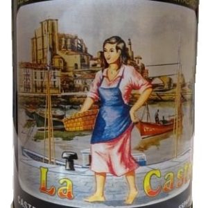 Anchoas en salazón pesca de primavera La Castreña lata de 10 kg.