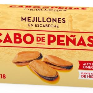 Cozze in marinata 13/18 Cabo de Peñas OL-120
